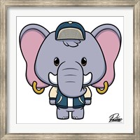 Framed Ethan Elephant