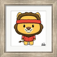 Framed Lucas Lion