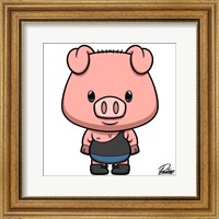 Framed Preston Pig