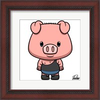 Framed Preston Pig