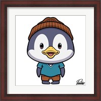 Framed Pryce Penguin