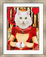 Framed Queen of Hearts