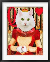 Framed Queen of Hearts