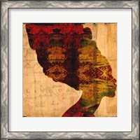 Framed Nubian Queen I