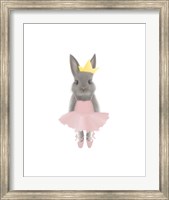 Framed Full Body Ballet Bunny