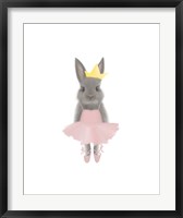 Framed Full Body Ballet Bunny