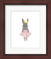 Framed Full Body Ballet Bunny