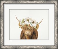 Framed Highland Cow