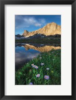 Framed Pronghorn and Dragon Head Peaks