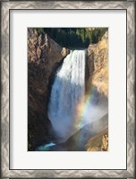 Framed Rainbow Lower Falls