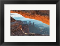 Framed Mesa Arch Canyonlands National Park