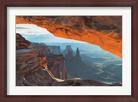 Framed Mesa Arch Canyonlands National Park