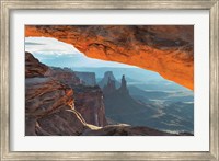 Framed Mesa Arch Canyonlands National Park