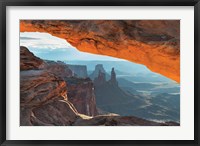 Framed Mesa Arch Canyonlands National Park