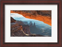 Framed Mesa Arch Canyonlands National Park