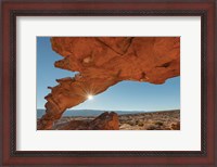 Framed Sunset Arch Grand Staircase Escalante National Monument