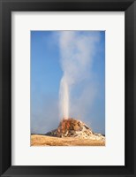 Framed White Dome Geyser