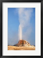 Framed White Dome Geyser