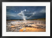 Framed Great Fountain Geyser