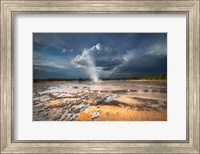 Framed Great Fountain Geyser