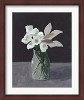 Framed White Blooms