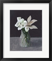 Framed White Blooms