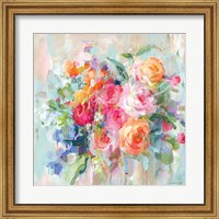 Framed Sun Drenched Bouquet