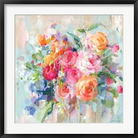 Framed Sun Drenched Bouquet