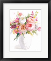Framed Sunday Bouquet I Neutral