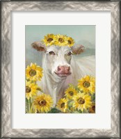Framed Cow in a Crown II