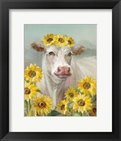 Framed Cow in a Crown II