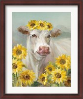 Framed Cow in a Crown II