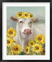 Framed Cow in a Crown II