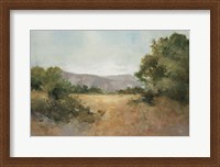 Framed August Fields Gray