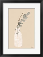 Natural Vessels I Tan Framed Print