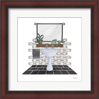 Framed Relaxing Bathroom I Dark