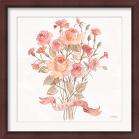 Framed Romantic Blooms V