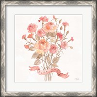 Framed Romantic Blooms V