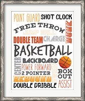 Framed Basketball