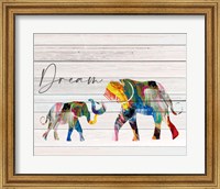 Framed Dream Elephant