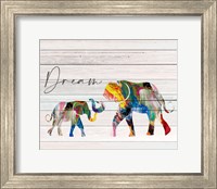 Framed Dream Elephant