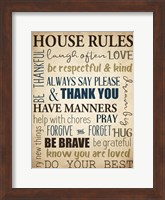 Framed House Rules