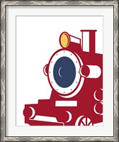 Framed Eat Sleep Trains 3