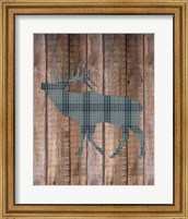 Framed Elk Woods