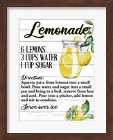 Framed Lemonade