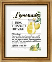 Framed Lemonade