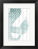 Framed Mermaid Tail 1
