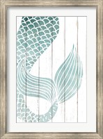 Framed Mermaid Tail 1