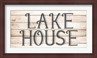 Framed Lake House 4