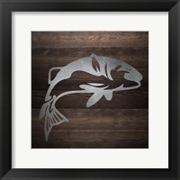 Metal Fish 1 Framed Print